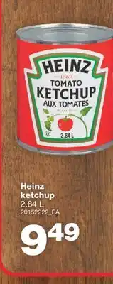 Wholesale Club KETCHUP, 2.84 L offer