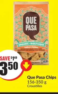 FreshCo Que Pasa Chips offer