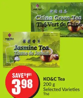 FreshCo KO&C Tea offer