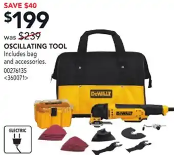 RONA DEWALT OSCILLATING TOOL offer