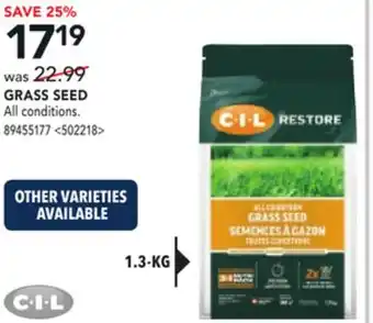 RONA CIL GRASS SEED offer