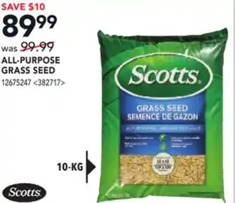 RONA SCOTTS ALL-PURPOSE GRASS SEED offer
