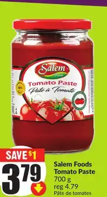 Chalo FreshCo Salem Foods Tomato Paste 700 g offer