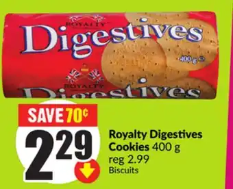 Chalo FreshCo Royalty Digestives Cookies 400 g offer