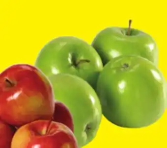 Chalo FreshCo Ambrosia Apples Product of Ontario Canada Extra Fancy, Granny Smith Apples Product of USA Extra Fancy Grade 3.95/kg offer
