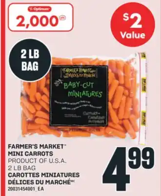 Valu-mart CAROTTES MINIATURES DÉLICES DU MARCHÉ offer