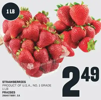 Valu-mart STRAWBERRIES, 1 LB offer