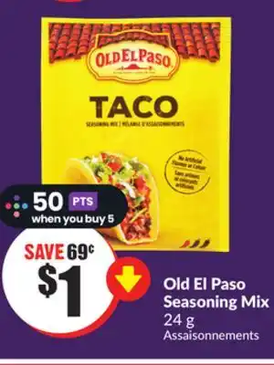 Chalo FreshCo Old El Paso Seasoning Mix 24 g offer