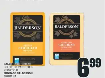 Valu-mart FROMAGE BALDERSON, 250/280 G offer