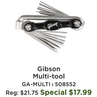 Long & McQuade Gibson Multi-tool offer