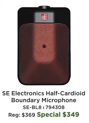 Long & McQuade sE Electronics BL8 Boundary Microphone offer