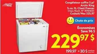 Walmart 5-cu. ft. Chest Freezer offer