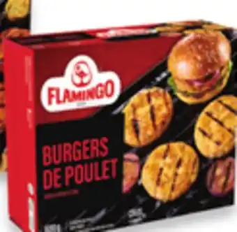 Walmart Flamingo Non-Breaded Chicken Burgers offer