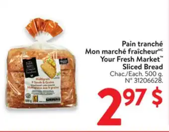 Walmart Your Fresh Market Sliced Bread offer