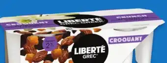 Walmart Liberté Greek 2x130g Yogurt offer