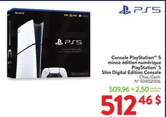 Walmart PlayStation 5 Slim Digital Edition Console offer