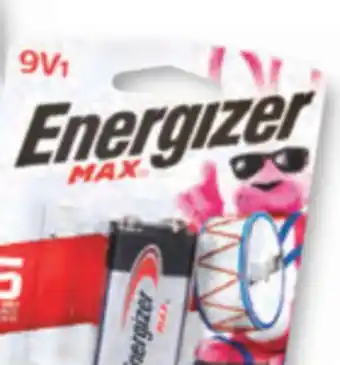 Familiprix ENERGIZER, Max, Selected alkaline batteries offer