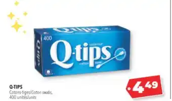 Familiprix Q-TIPS Cotton swabs offer