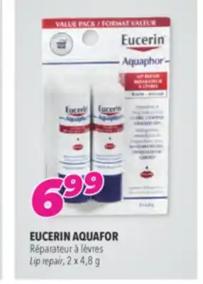 Familiprix EUCERIN AQUAFOR, Lip repair, 2 X 4.8 g offer