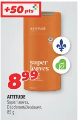 Familiprix ATTITUDE Super Leaves, Deodorant offer