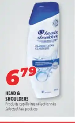 Familiprix HEAD & SHOULDERS, Selected hair products offer