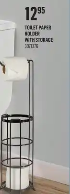 Canac Toilet Paper Holder with Storage offer