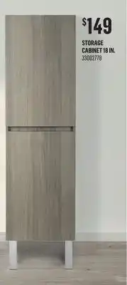 Canac Analia Storage Cabinet 18 in offer