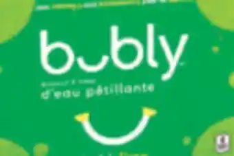 Familiprix BUBLY SPARKLING WATER 12 X 355 ML OR MONTELLIER CARBONATED SPRING WATER 10 X 355 ML offer