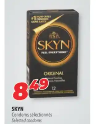 Familiprix SKYN, Condoms Selected condoms offer