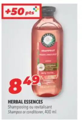 Familiprix HERBAL ESSENCES Shampoo or conditioner offer
