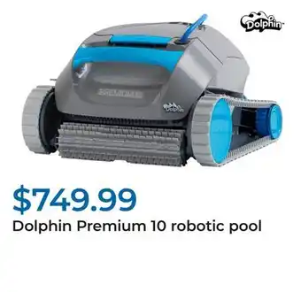 Club Piscine Dolphin Premium 10 robotic pool offer