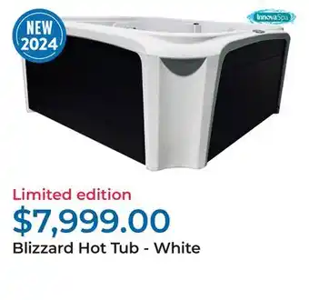 Club Piscine Blizzard Hot Tub - White offer