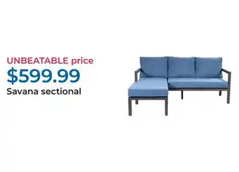 Club Piscine Savana sectional offer