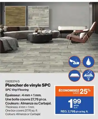 Patrick Morin SPC Vinyl Flooring offer