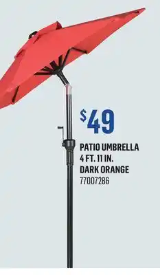 Canac Patio Umbrella 4 ft. 11 in offer