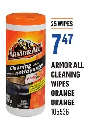 Armor All Cleaning Wipes orange