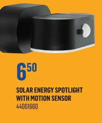 Canac Solar Energy Spotlight with Motion Sensor offer