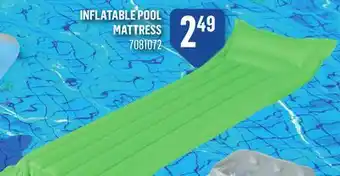 Canac Inflatable Pool Mattress offer