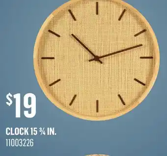 Canac Clock 15 3/4 in offer