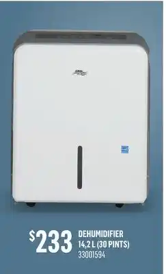 Canac Dehumidifier offer