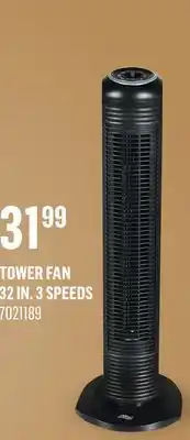 Canac Tower Fan 32 in. 3 Speeds offer