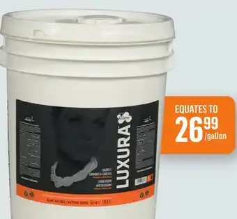 Canac Luxura Interior Wall Latex Paint Ultimate White 18.9 L offer