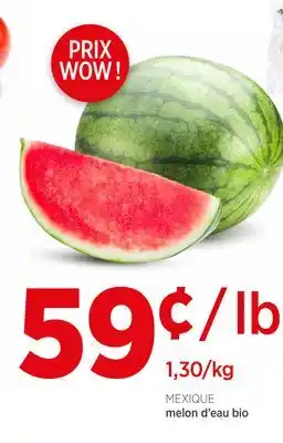 Avril melon d'eau bio offer