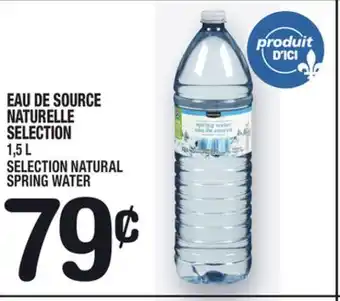 Marche Ami EAU DE SOURCE NATURELLE SELECTION | SELECTION NATURAL SPRING WATER offer