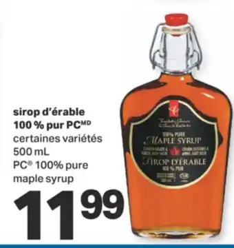 L'Intermarché En vigueur 8 semain sirop d'érable 100 % pur offer