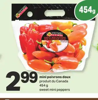 L'Intermarché mini poivrons doux offer