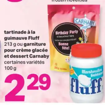 L'Intermarché tartinade à la guimauve, 213 g ou garniture pour crème glacée et dessert, 100 g offer
