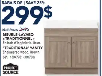 RONA TRADITIONAL VANITY 36 offer