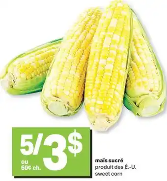 L'Intermarché MAÏS SUCRÉ offer