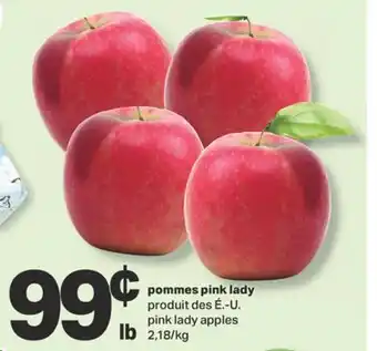L'Intermarché POMMES PINK LADY, 2,18/KG offer